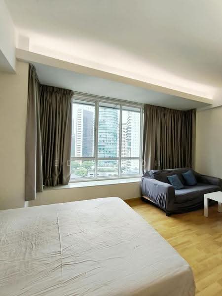 Kediaman Servis untuk Dijual di Parkview Service Apartment - Eddie Loh - Living Room - PropertyGuru.com.my