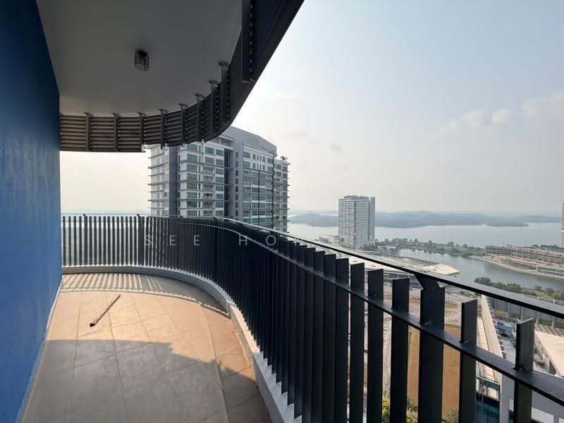 Service Residence for Rent at Encorp Marina - See Hon Tay - Balcony - PropertyGuru.com.my