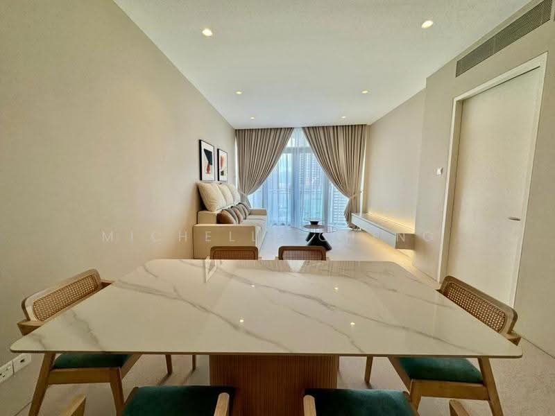 Service Residence for Rent at K Residence @ KLCC - MICHELLE CHENG - Living Room - PropertyGuru.com.my