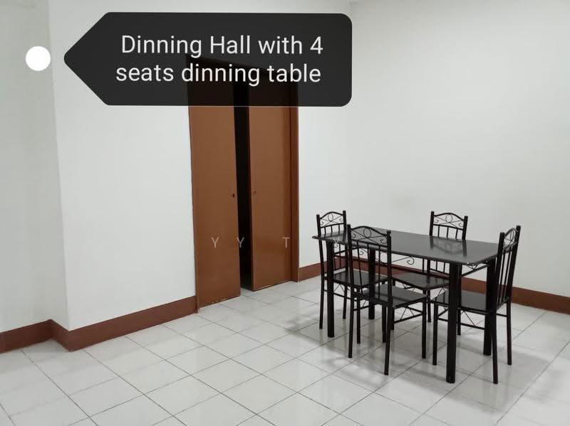 Kediaman Servis untuk Disewa di Larkin Heights - YY Tey - Dining Room - PropertyGuru.com.my