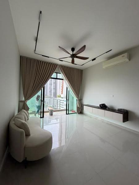 Service Residence for Rent at Conezion Residences - Calvin Loke - Living Room - PropertyGuru.com.my