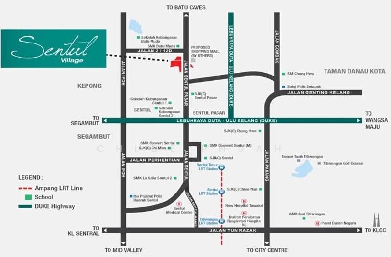 Service Residence for Rent at Sentul Village - Chloe Phuah - Exterior - PropertyGuru.com.my