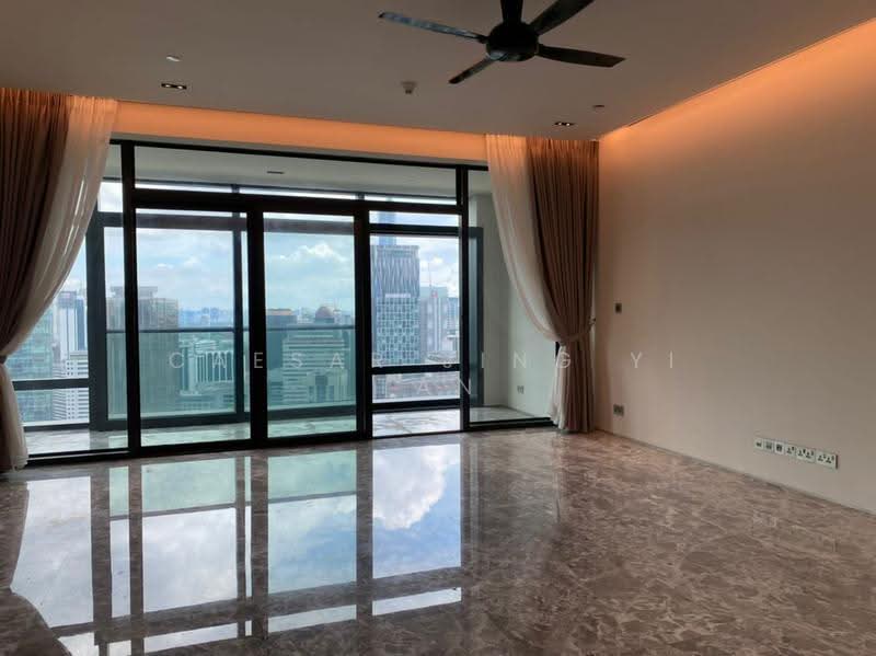 Kediaman Servis untuk Dijual di Four Seasons Place - Caesar Jing Yi Tan - Living Room - PropertyGuru.com.my