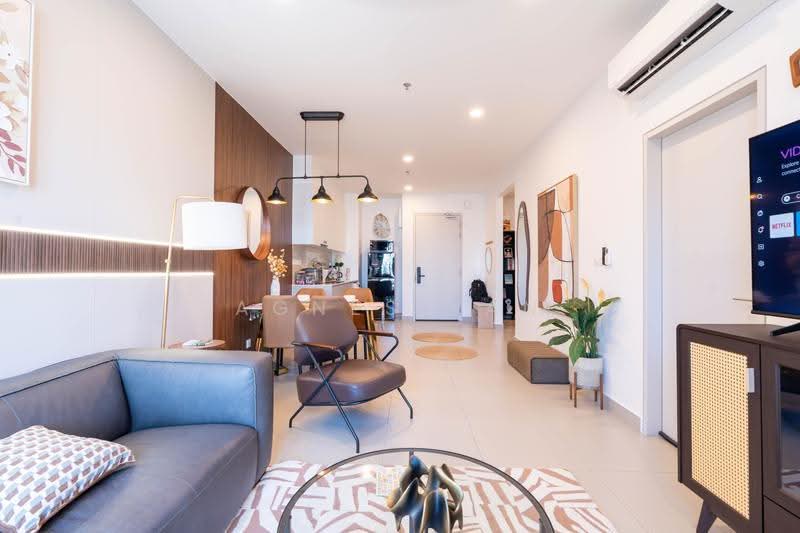 Service Residence for Rent at SWNK Houze @ BBCC - Agnes Yan - Living Room - PropertyGuru.com.my