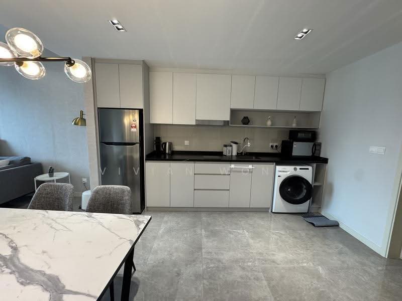 Service Residence for Rent at Ooak Serviced Apartments @ Kiara 163 - Vivian Wong - Kitchen - PropertyGuru.com.my