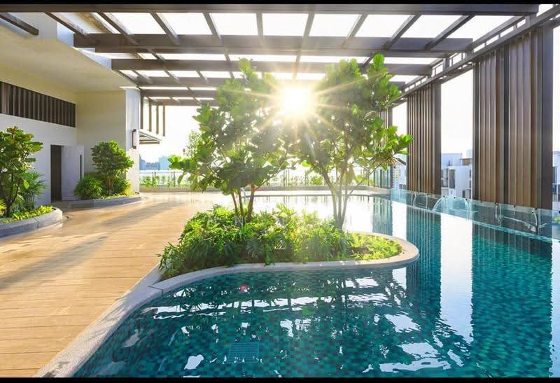 Kediaman Servis untuk Disewa di The Goodwood Residence - Jennie Lim - Pool - PropertyGuru.com.my