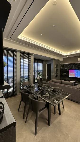 Service Residence for Sale at The Queenwoodz @ Bukit Jalil - Jayden Yeap - Dining Room - PropertyGuru.com.my