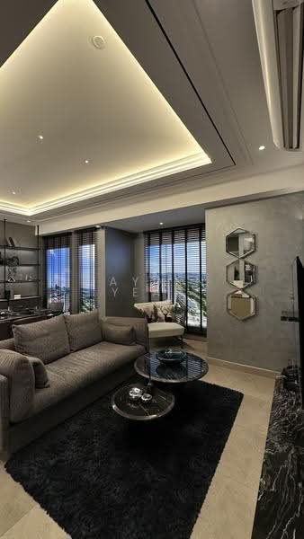 Service Residence for Sale at The Queenwoodz @ Bukit Jalil - Jayden Yeap - Living Room - PropertyGuru.com.my