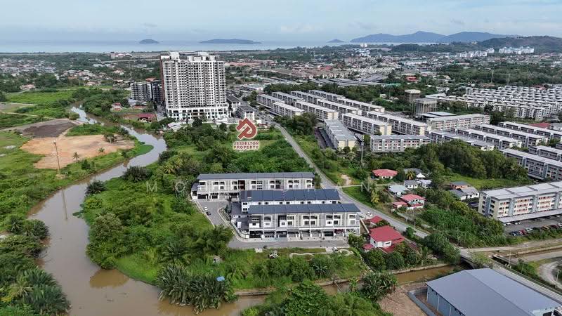 3-storey Terraced House for Sale in Penampang (Sabah) - Moon Chang - Bird-Eye View - PropertyGuru.com.my