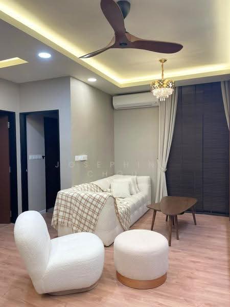 Kediaman Servis untuk Dijual di Dian Residency - Josephine Chou - Living Room - PropertyGuru.com.my