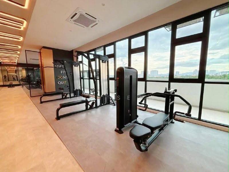 Service Residence for Rent at Parkland Residence - Joey Seow - Gym - PropertyGuru.com.my