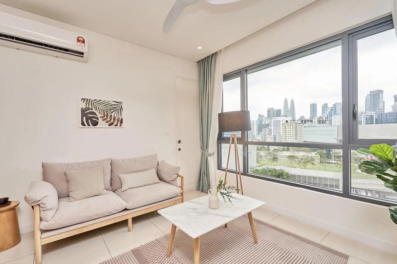 Kediaman Servis untuk Disewa di Mitsui Serviced Suites - Ming Feng - Living Room - PropertyGuru.com.my