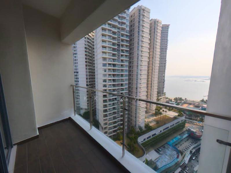 Condominium for Rent at Bay Point @ Country Garden Danga Bay - KK Low - Balcony - PropertyGuru.com.my
