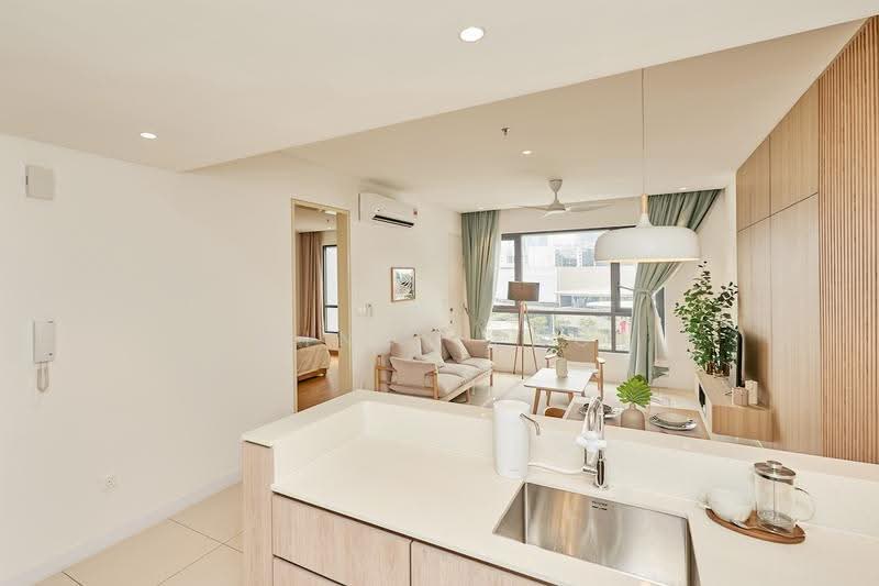 Kediaman Servis untuk Disewa di Mitsui Serviced Suites - Ming Feng - Living Room - PropertyGuru.com.my