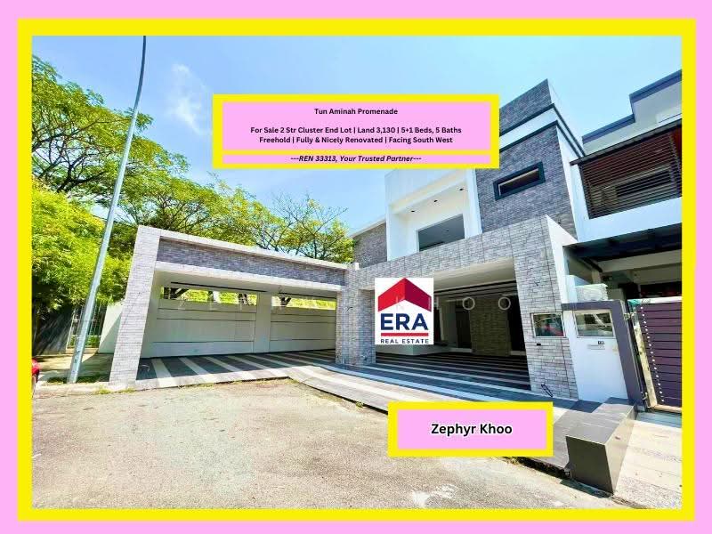 Cluster House for Sale in Johor Bahru (Johor) - Zephyr Khoo - PropertyGuru.com.my