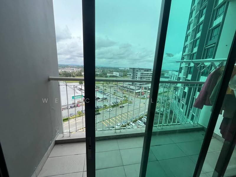 Service Residence for Sale at Sky Peak Residences - Wen Chung Ling - Balcony - PropertyGuru.com.my