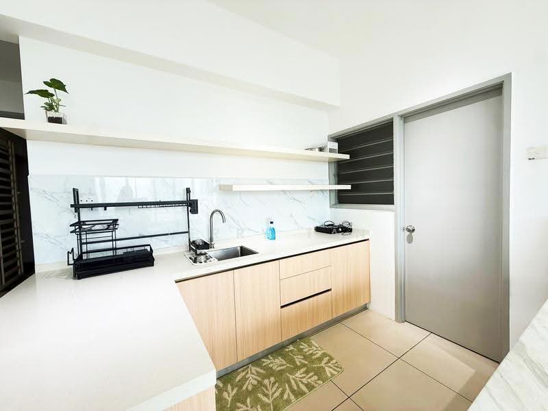 Kediaman Servis untuk Disewa di Birch Regency @ Penang Times Square - Jerry Tan - Kitchen - PropertyGuru.com.my
