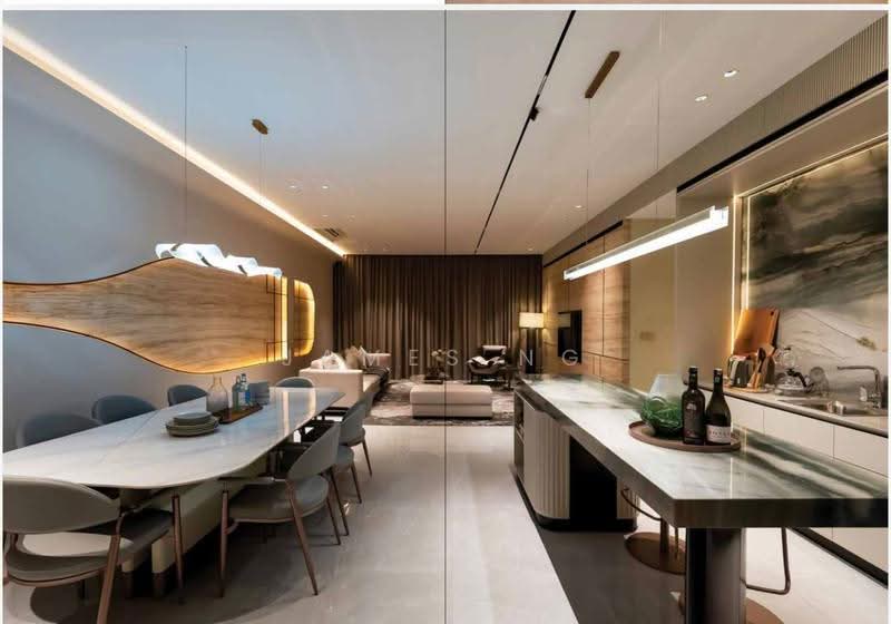 Condominium for Sale at Aosis Mont Kiara - James Ng - Living Room - PropertyGuru.com.my