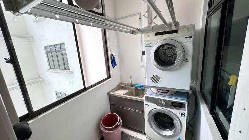 Service Residence for Sale at The Platino Serviced Apartment - Wen Chung Ling - Balcony - PropertyGuru.com.my