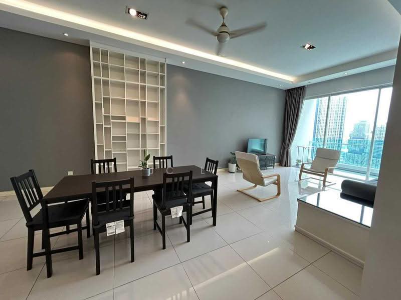 Kondominium untuk Disewa di The Park Residences 1 - JC Lee - Living Room - PropertyGuru.com.my
