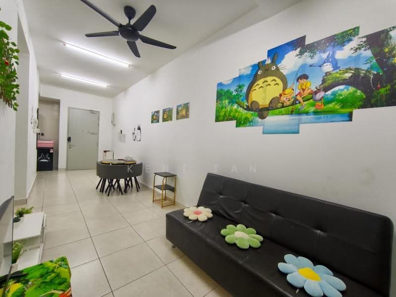 Kediaman Servis untuk Disewa di M Suite @ Desa Park North - Kent Tan - Living Room - PropertyGuru.com.my