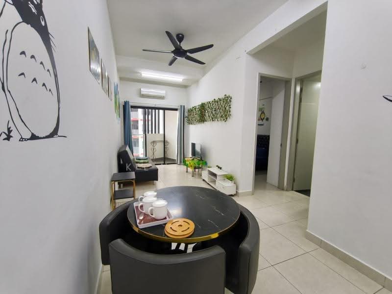 Kediaman Servis untuk Disewa di M Suite @ Desa Park North - Kent Tan - Living Room - PropertyGuru.com.my