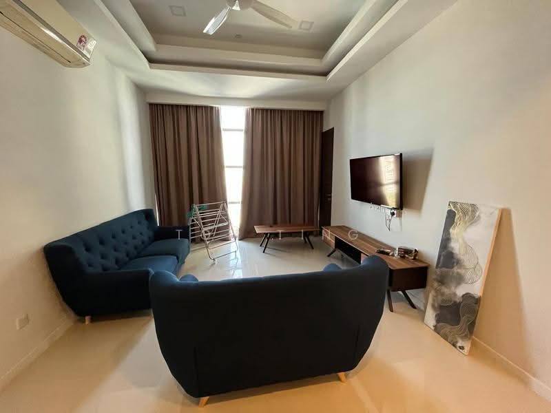 Kediaman Servis untuk Disewa di The Azure Residences - Tom Ting - Living Room - PropertyGuru.com.my