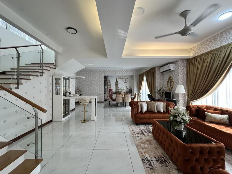Link Bungalow for Sale in Setia Alam (Selangor) - Jess Tee - Living Room - PropertyGuru.com.my