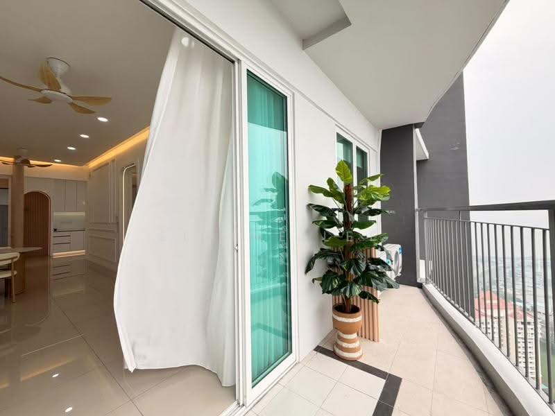 Condominium for Rent at Zen 6 - Elaine Lee - Balcony - PropertyGuru.com.my
