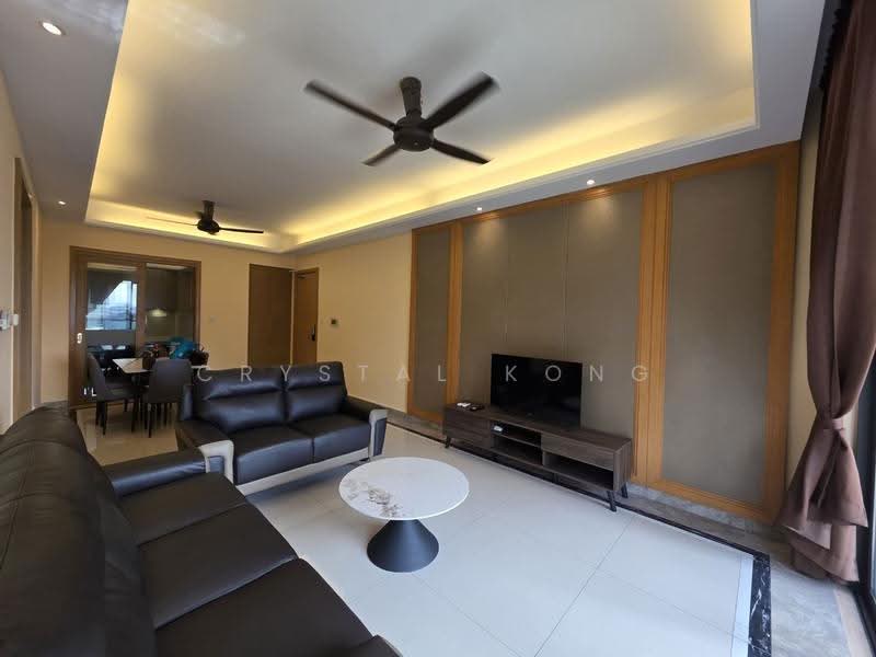 Pangsapuri untuk Dijual di R&F Princess Cove Phase 1 - Crystal Kong - Living Room - PropertyGuru.com.my