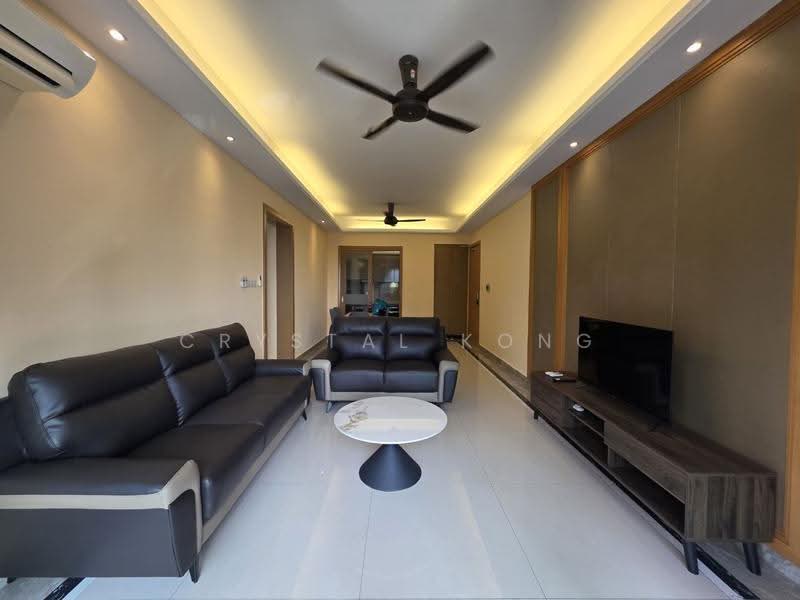 Pangsapuri untuk Dijual di R&F Princess Cove Phase 1 - Crystal Kong - Living Room - PropertyGuru.com.my