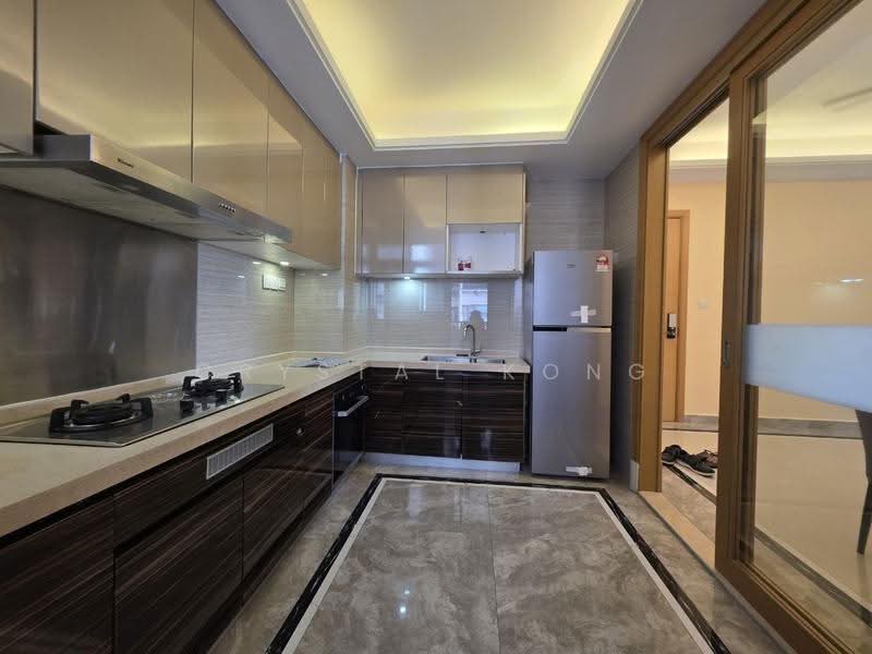 Pangsapuri untuk Dijual di R&F Princess Cove Phase 1 - Crystal Kong - Kitchen - PropertyGuru.com.my