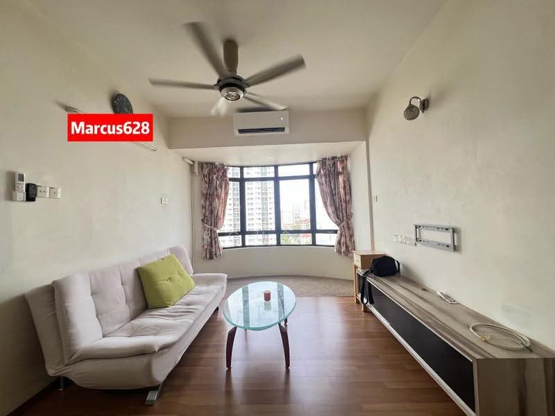 Apartment for Sale at Taman Jelutong - Marcus Tan - Living Room - PropertyGuru.com.my