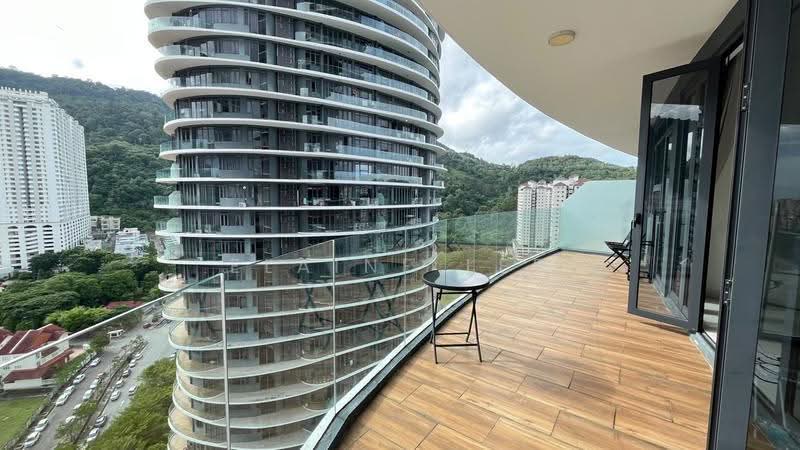 Kediaman Servis untuk Disewa di Arte S - Elaine Lee - Balcony - PropertyGuru.com.my