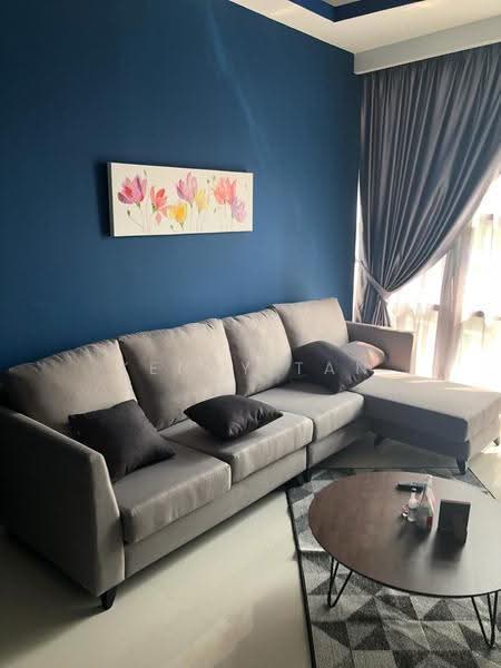 Kediaman Servis untuk Disewa di The Azure Residences - Kenny Tan - Living Room - PropertyGuru.com.my
