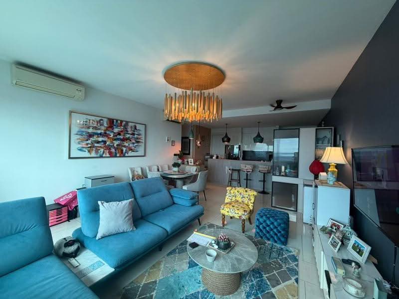 Condominium for Sale at One Central Park - Echo Ng - Living Room - PropertyGuru.com.my