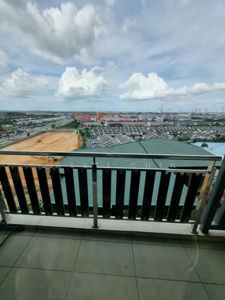Service Residence for Rent at D'Secret Garden (Pangsapuri Kempas Indah) - Cassie Chin - Balcony - PropertyGuru.com.my