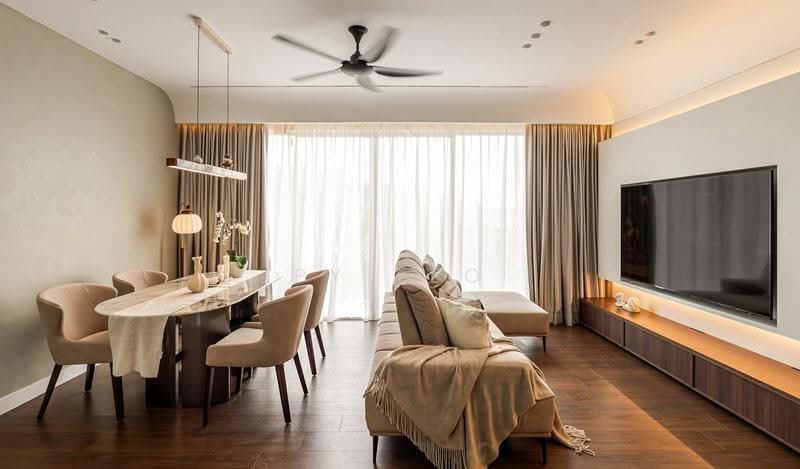 Kondominium untuk Dijual di Sky Condominium (Skyz Residence) - PY Teo - Living Room - PropertyGuru.com.my