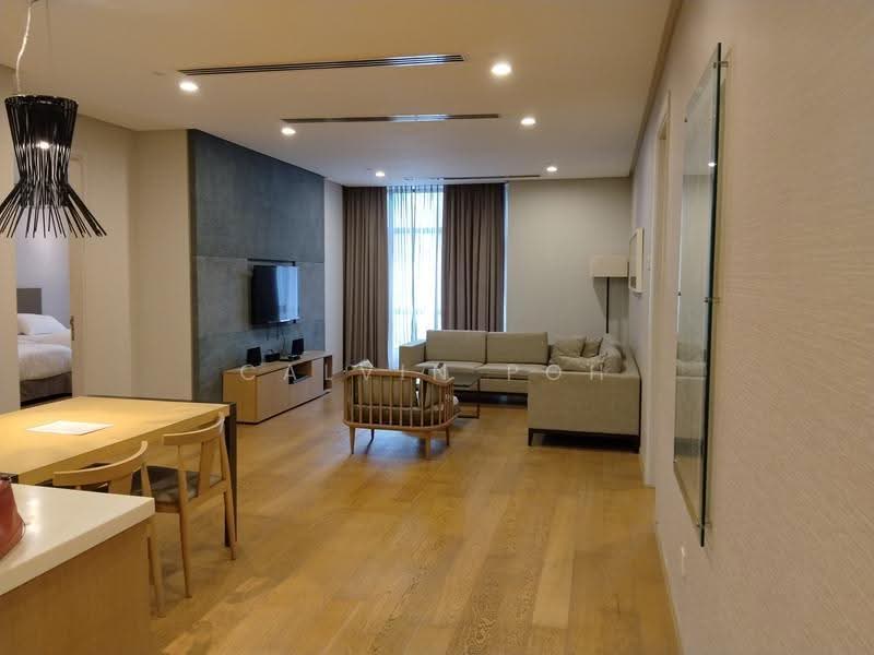 Kediaman Servis untuk Dijual di Fraser Residence (188 Suites) - Calvin Poh - Living Room - PropertyGuru.com.my