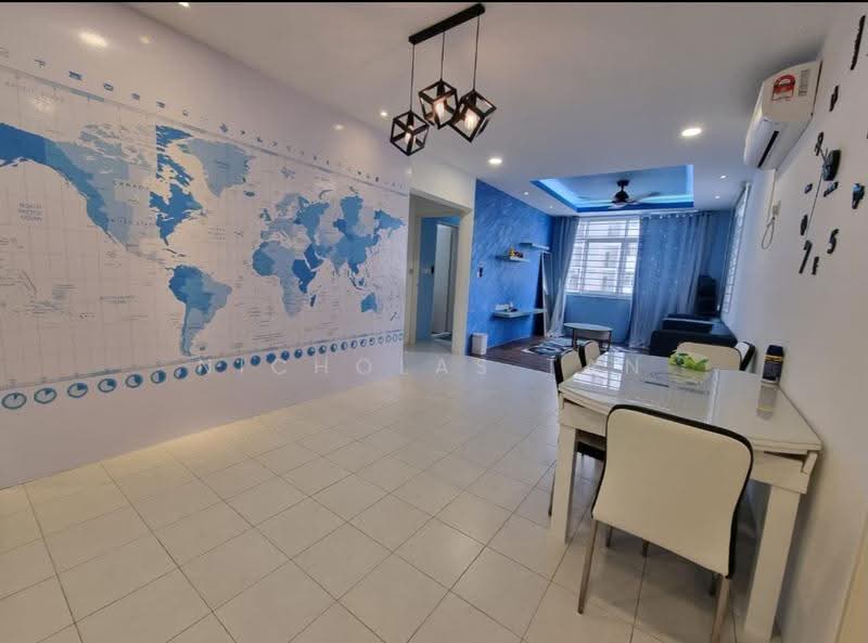 Pangsapuri untuk Dijual di Residensi Bintawa Riverfront (PR1MA @ Bintawa Riverfront) - Nicholas Tan - Living Room - PropertyGuru.com.my
