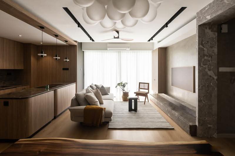 Service Residence for Sale at Glomac Damansara - PY Teo - Living Room - PropertyGuru.com.my