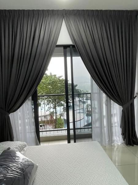 Kediaman Servis untuk Disewa di Setia City Residences - Wayne Yong - Balcony - PropertyGuru.com.my