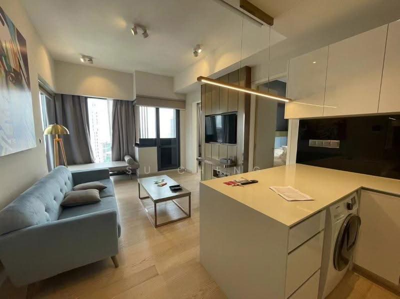 Service Residence for Rent at Star Residences One - Su Cheng - Living Room - PropertyGuru.com.my