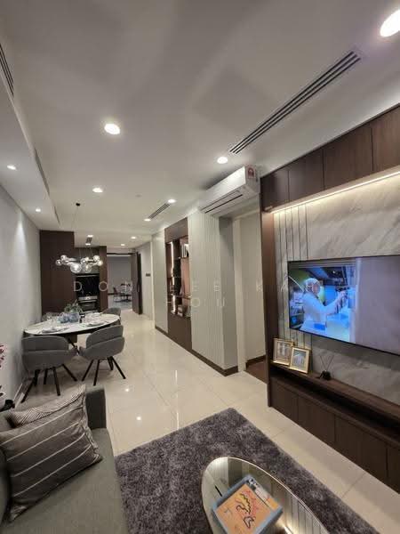 Service Residence for Sale at Times Square 2 - Don Lee Kah Hou - Living Room - PropertyGuru.com.my