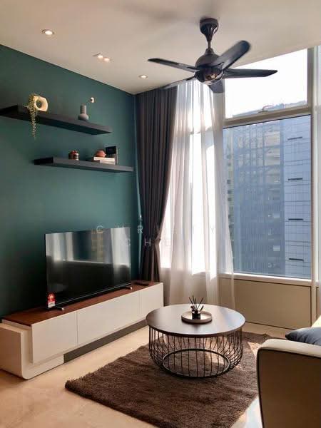 Kediaman Servis untuk Disewa di Sky Suites @ KLCC - Christy Chen - Living Room - PropertyGuru.com.my