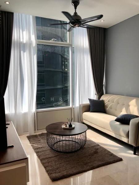 Kediaman Servis untuk Disewa di Sky Suites @ KLCC - Christy Chen - Living Room - PropertyGuru.com.my
