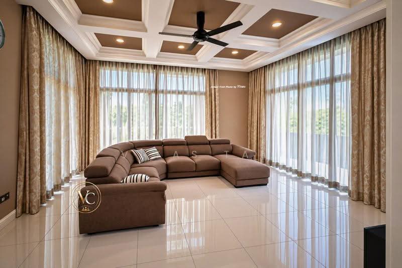 Semi-Detached House for Sale in Setia Eco Park (Setia Alam) - Vitas Tan - Living Room - PropertyGuru.com.my
