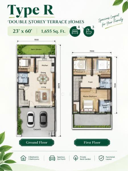 2-storey Terraced House for Sale in Pasir Gudang (Johor) - Terence Lay - PropertyGuru.com.my
