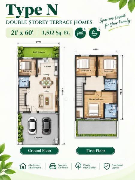 2-storey Terraced House for Sale in Pasir Gudang (Johor) - Terence Lay - PropertyGuru.com.my