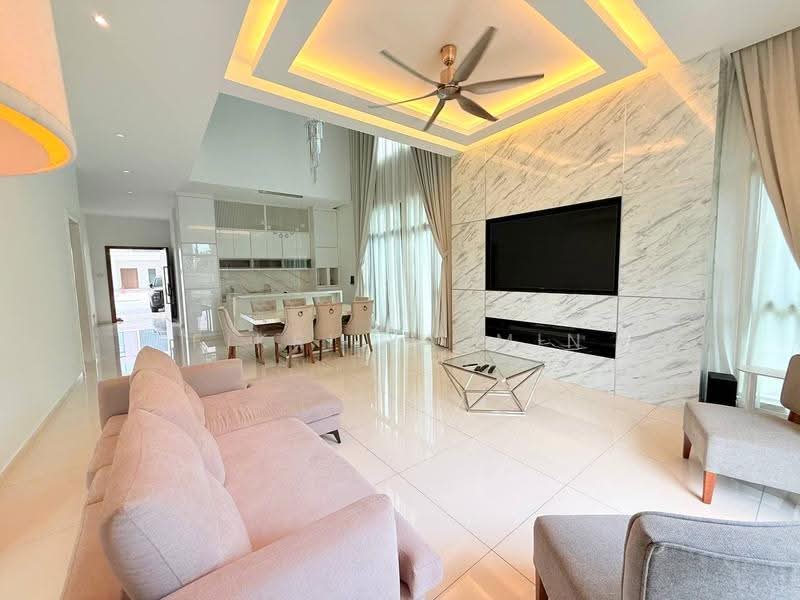 Semi-Detached House for Sale in Cyberjaya (Selangor) - Fikri Yasmin - Living Room - PropertyGuru.com.my